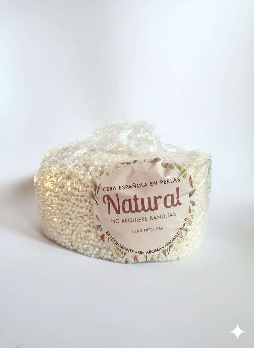 5 kilos de cera Natural